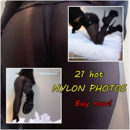 21 Black Nylon Photos 