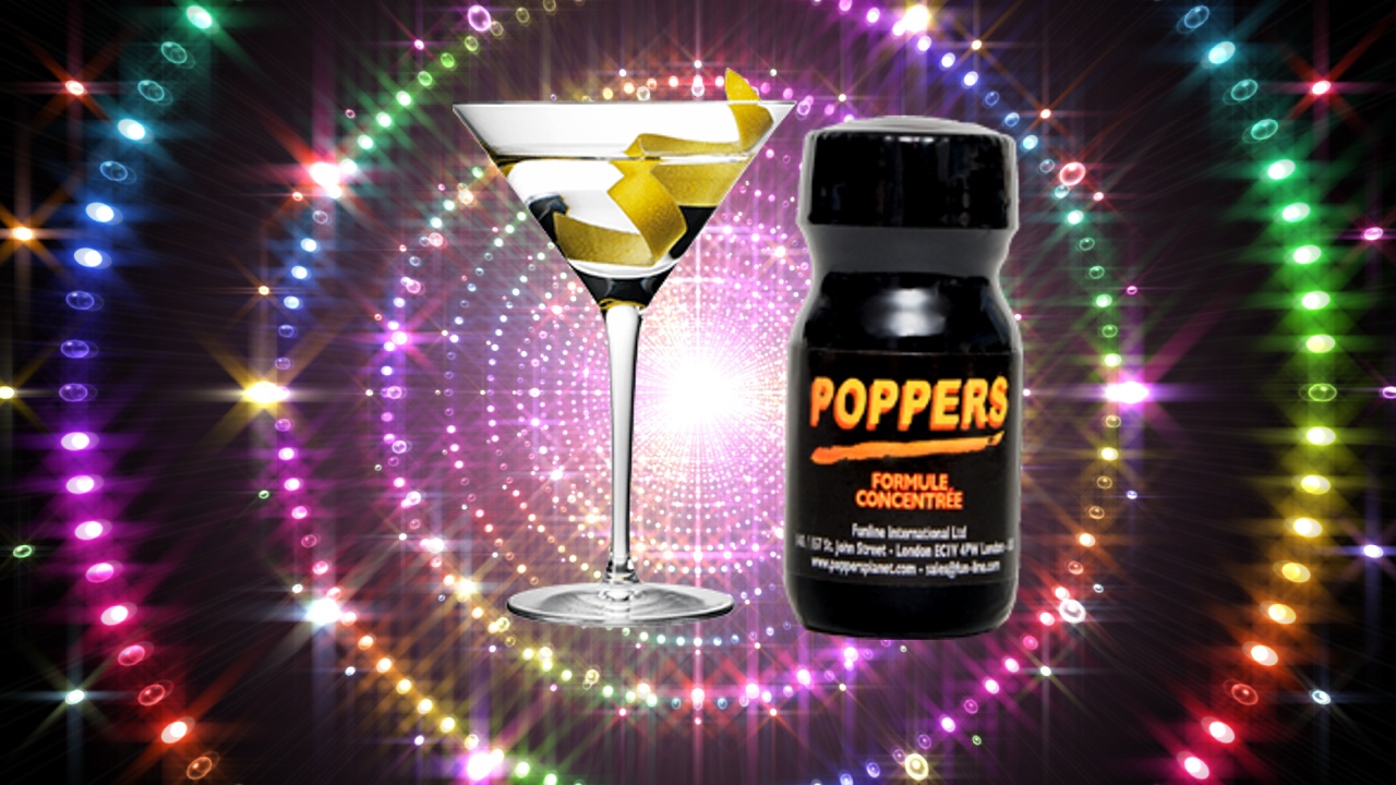 Poppers, Booze, JOI Stroke Game 
