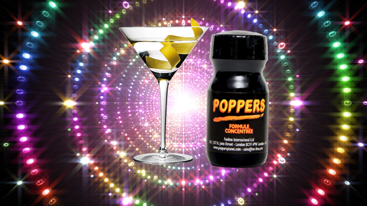 Poppers, Booze, JOI Stroke Game