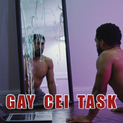 Katoptronophilia Gay Cum Lick